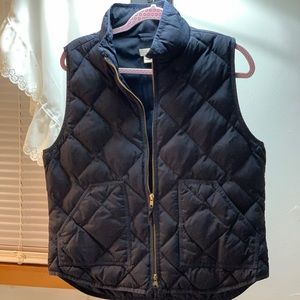 J. Crew navy vest
